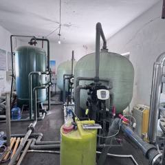 敦煌地质博物馆30t/h反渗透运维升级项目现场全景