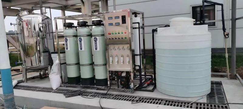 西安康诺食品行业反渗透纯水设备现场实拍，陕西食品加工厂工艺用水系统